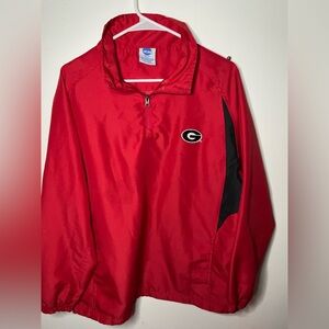 Vintage Georgia Bulldogs windbreaker size medium